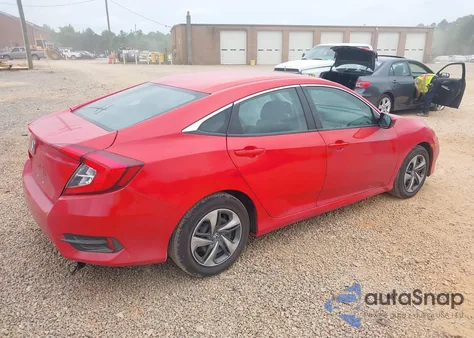 2020 Honda Civic Lx из США, поврежденный, VIN 2HGFC2F65LH569081
